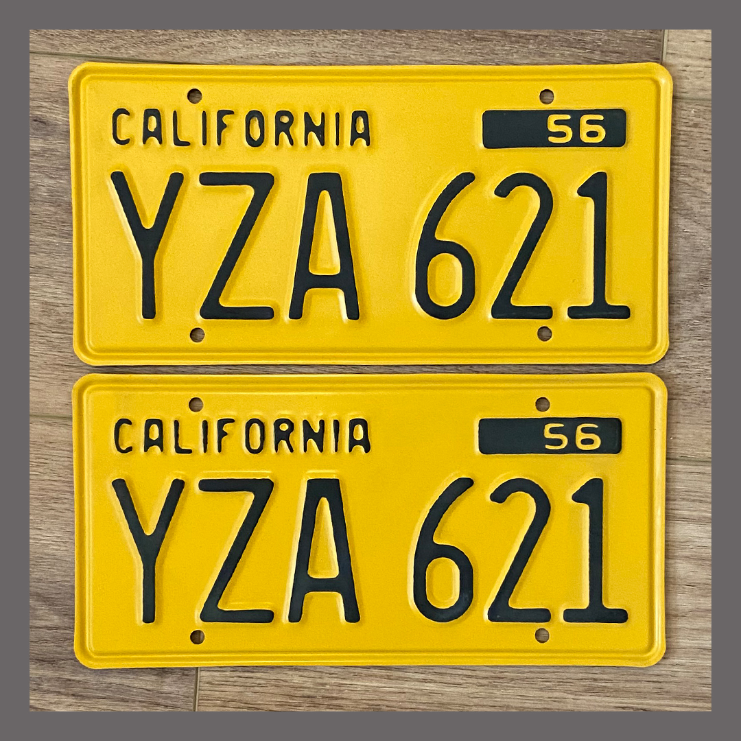 1956 michigan license plate