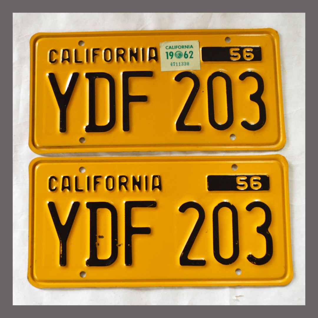 Old california license plates for sale: full version software download